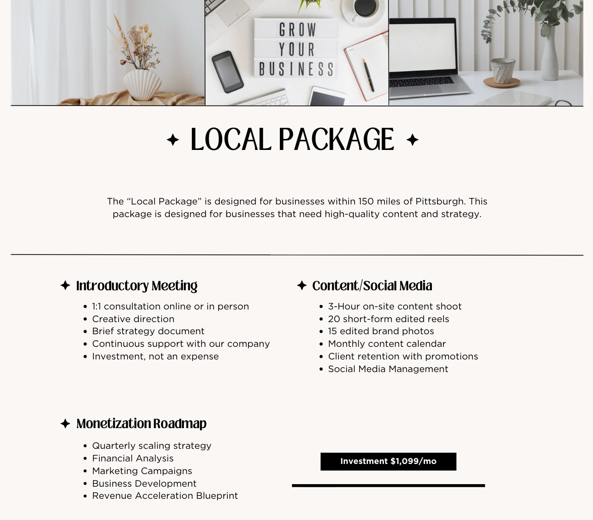 Local Consulting Package